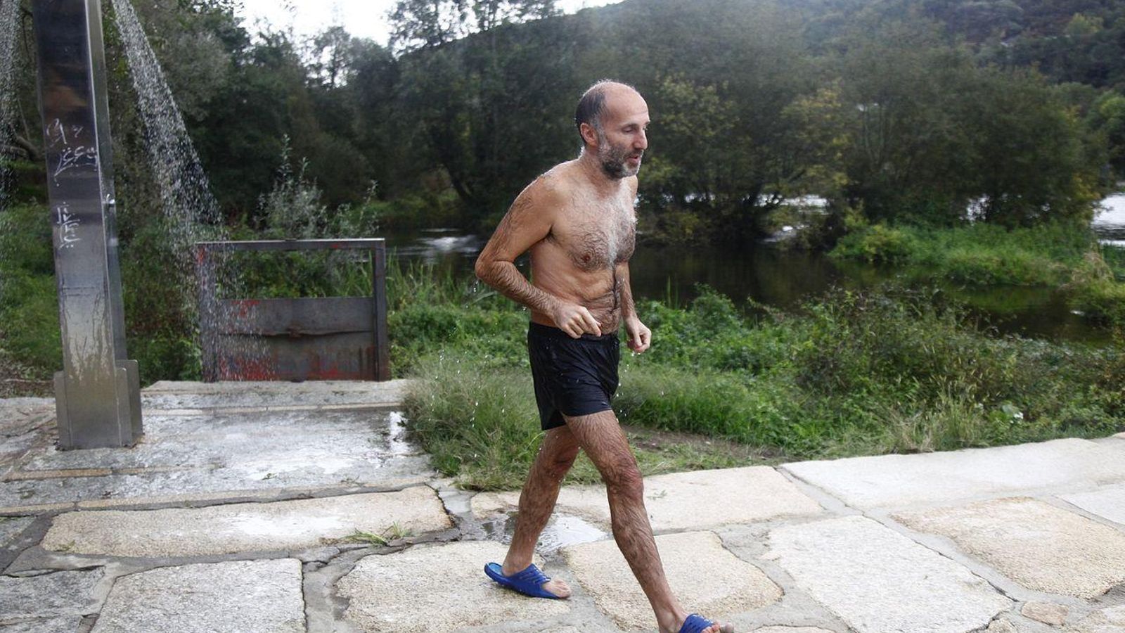 Jácome, durante la reapertura. MIGUEL ÁNGEL