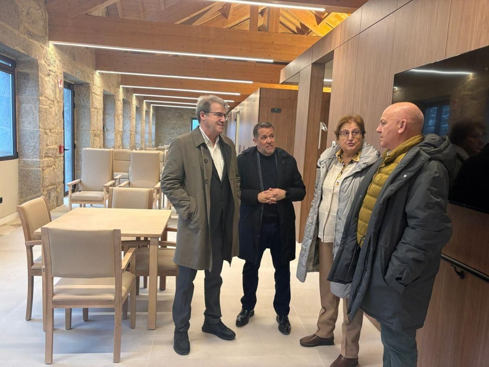 Manuel Pardo, Perfecto Rodríguez, Isabel Gil y Jaime Sousa.