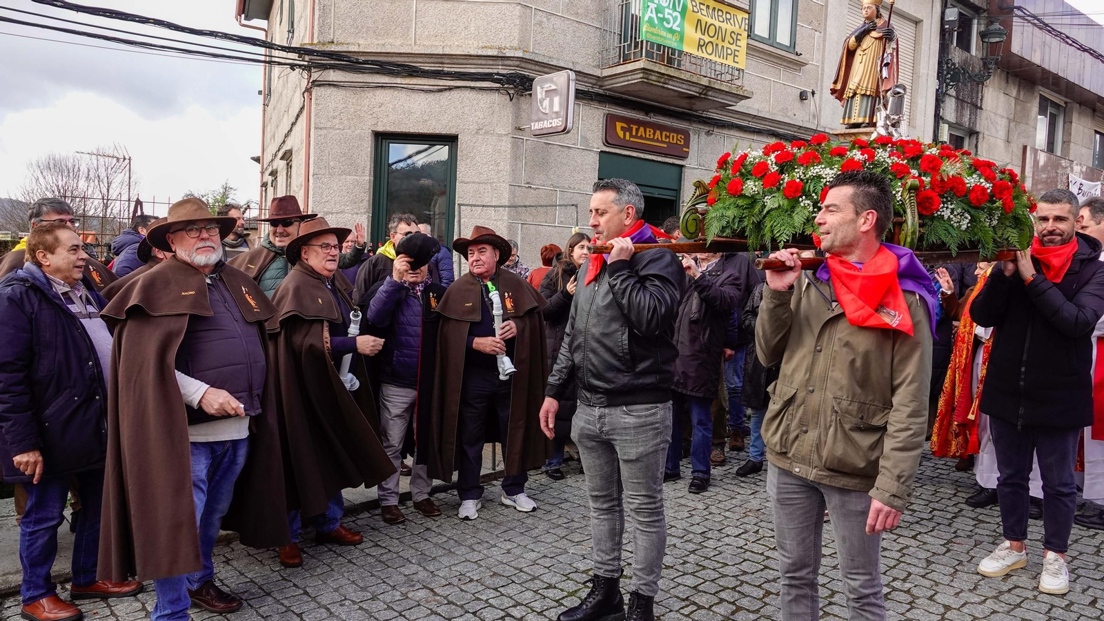 Galería | Bembrive celebra San Blas, la gran romería invernal de Vigo