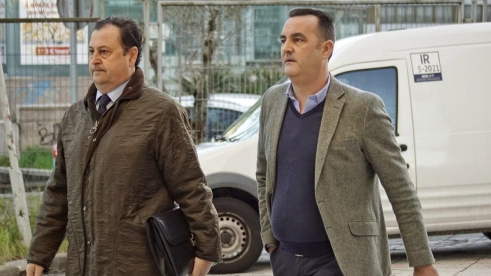 Imagen de archivo de “El Papi” saliendo de los Juzgados tras el juicio en la Audiencia Provincial.