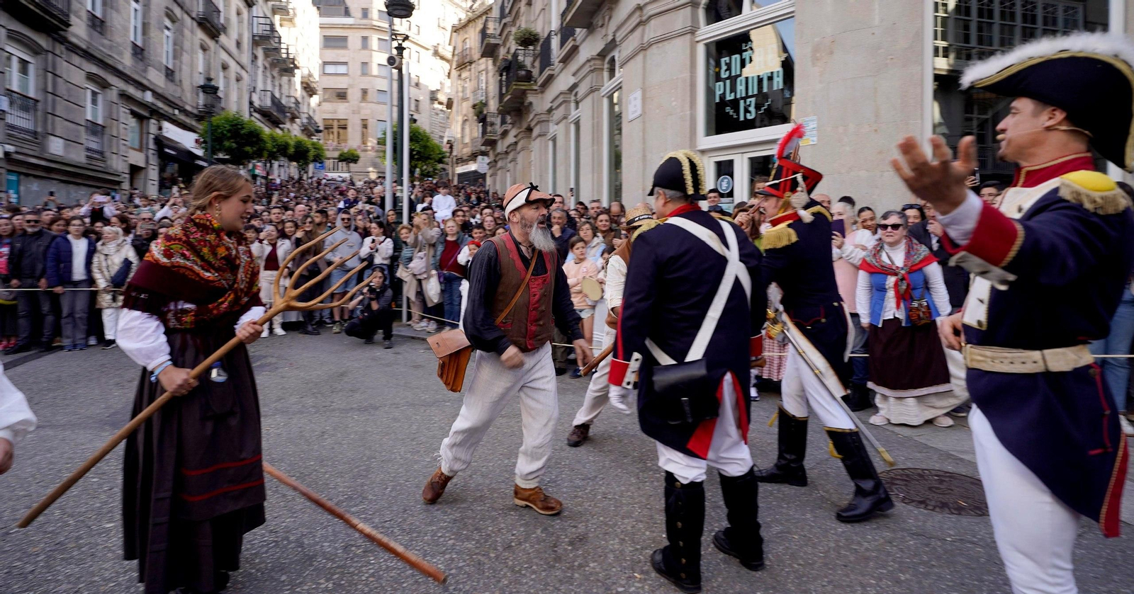 Galería | Vigo revive su heroica Reconquista frente a los franceses