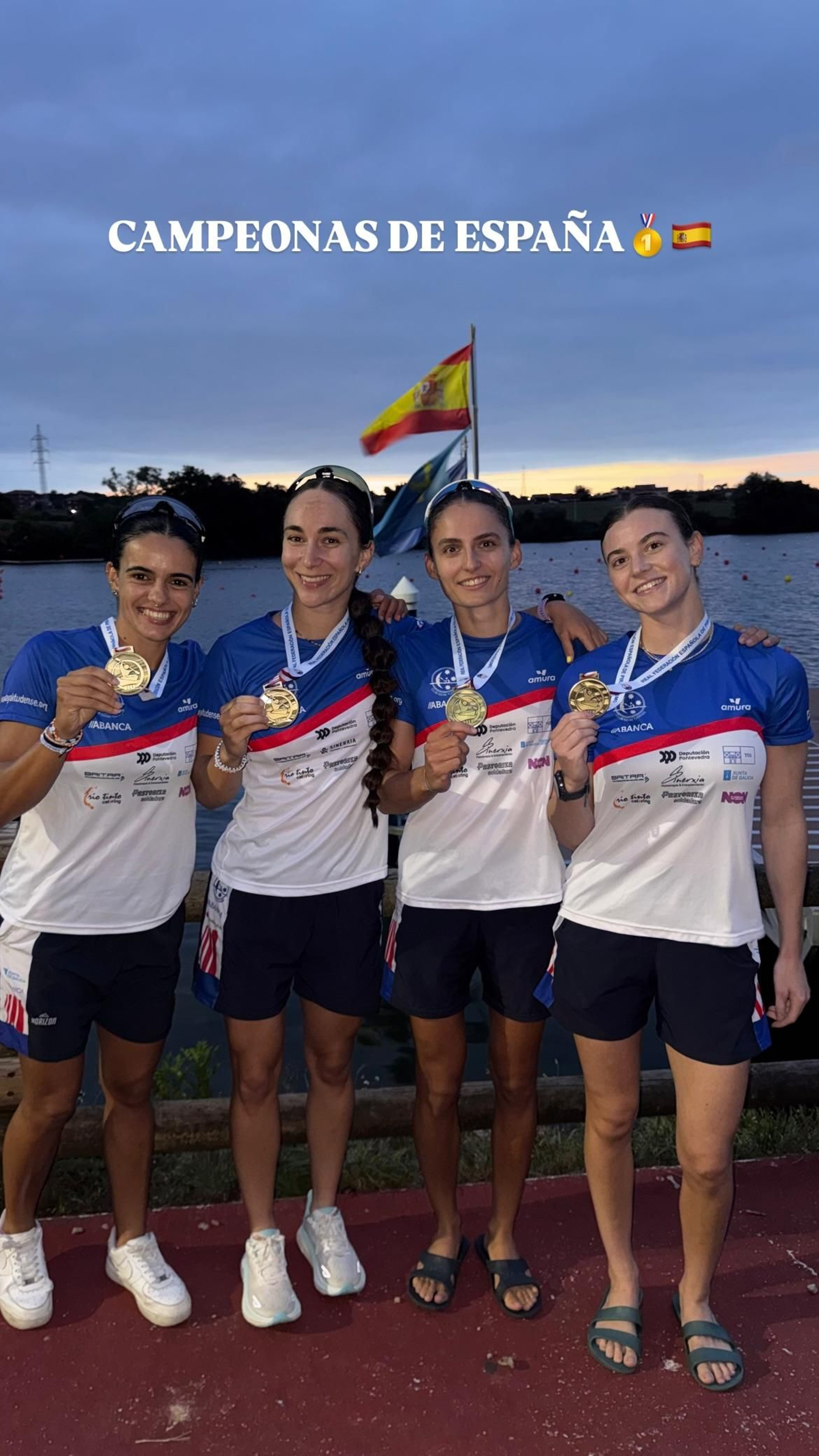 El cuarto puesto del Kayak Tudense no eclispsó los numerosos éxitos cosechados.