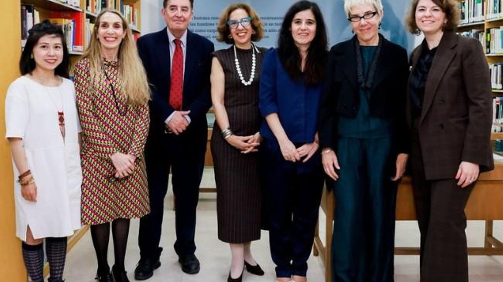 Participantes en la presentación