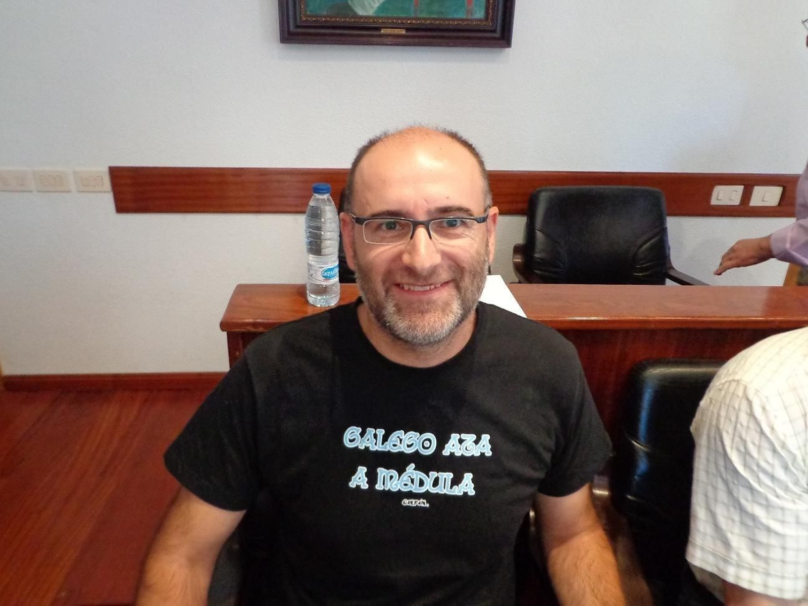 Secundino Fernández, concejal nacionalista de Viana.