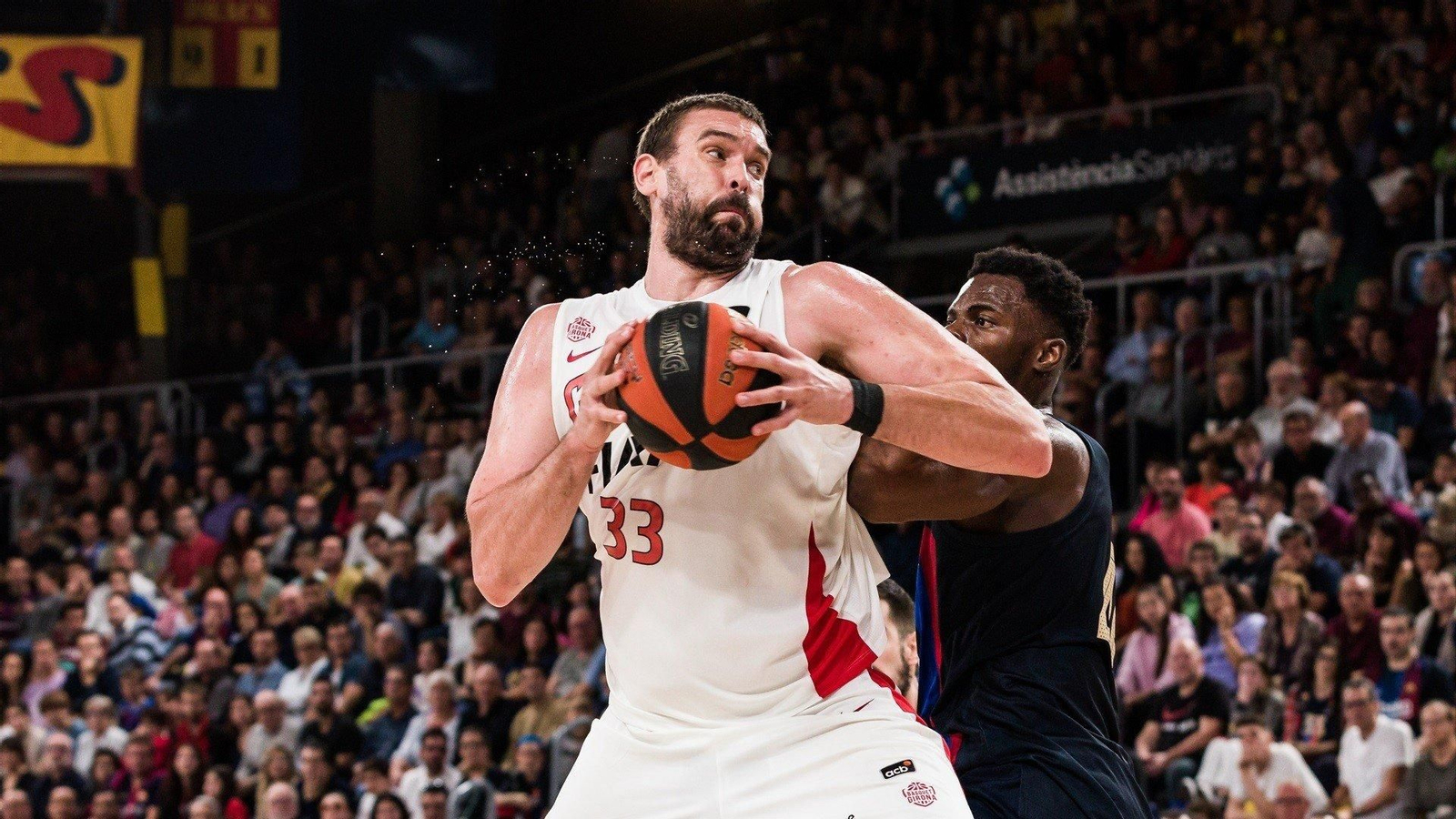Marc Gasol durante un partido. // Europa Press