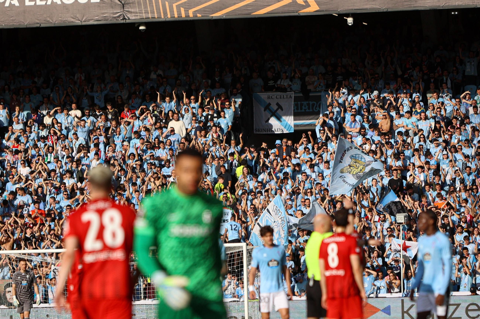 Galería | La goleada del Friburgo puso fin al sueño europeo del Celta