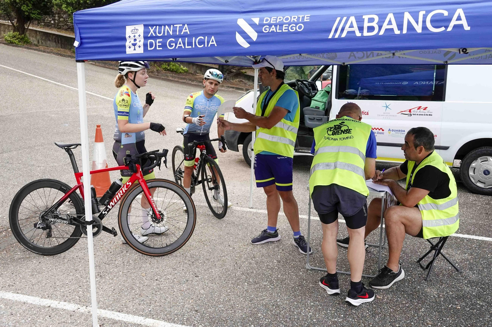 Galería | El ciclismo se da cita en Baixo Miño con el Desafío Talaso Atlántico