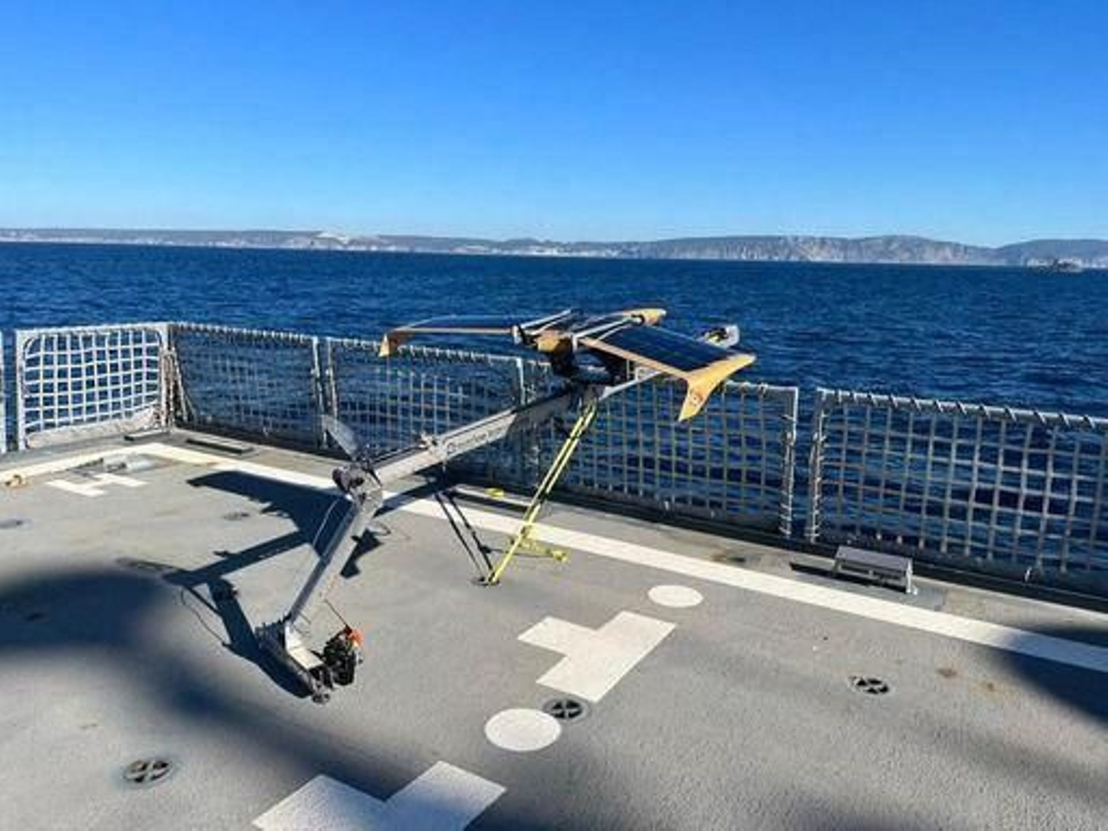 El dron fabricado por Marine Instruments.