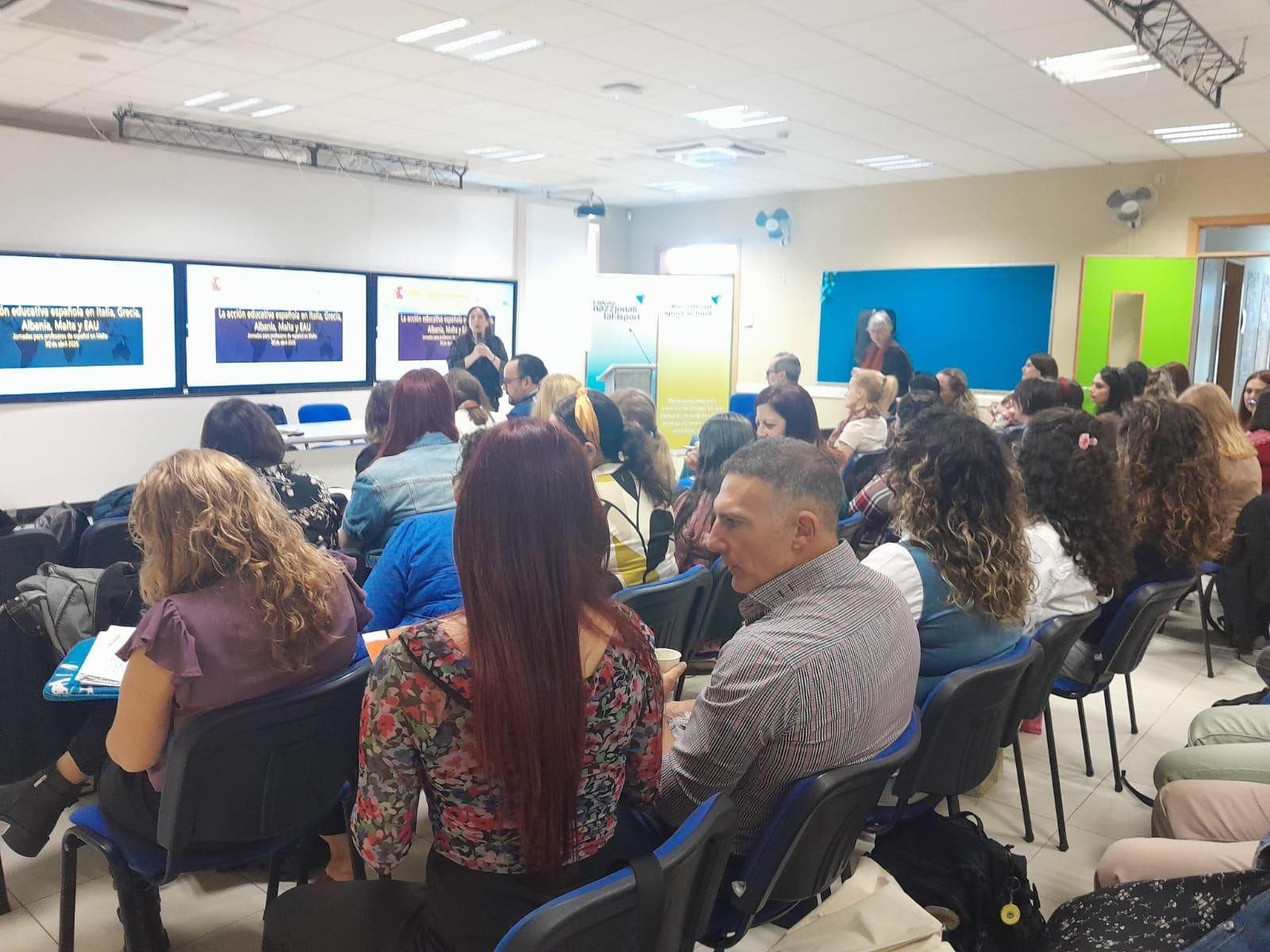 La Jornada de Formación para Profesores de #ELE, organizada por la Consejería de Educación y el Instituto Cervantes de Roma