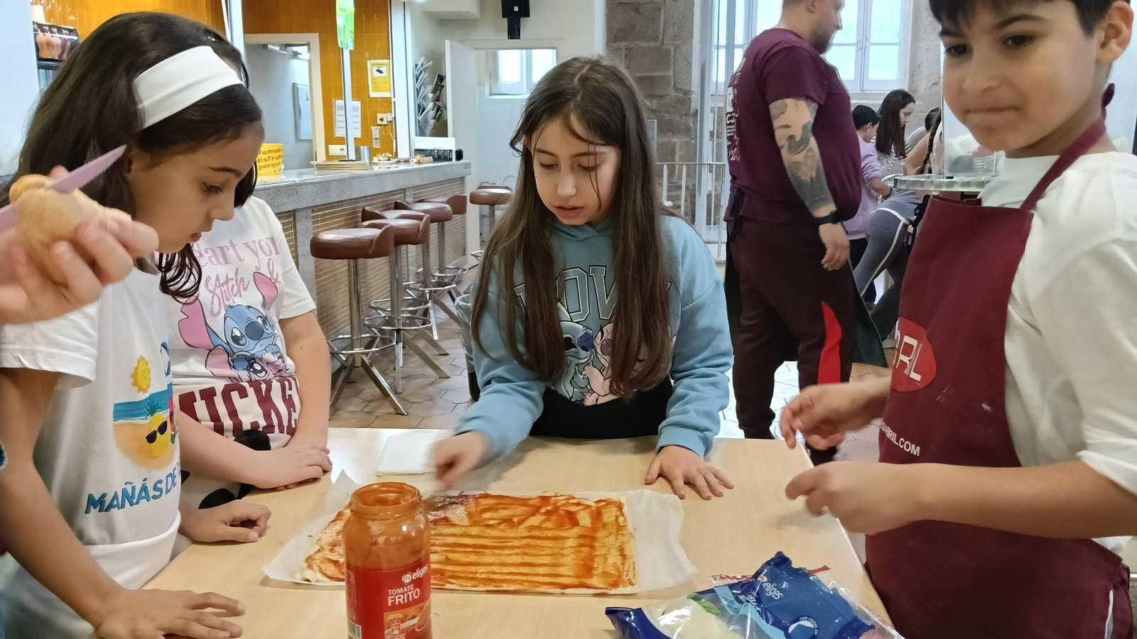 Diversión e sabor entre fogóns en Amencer
