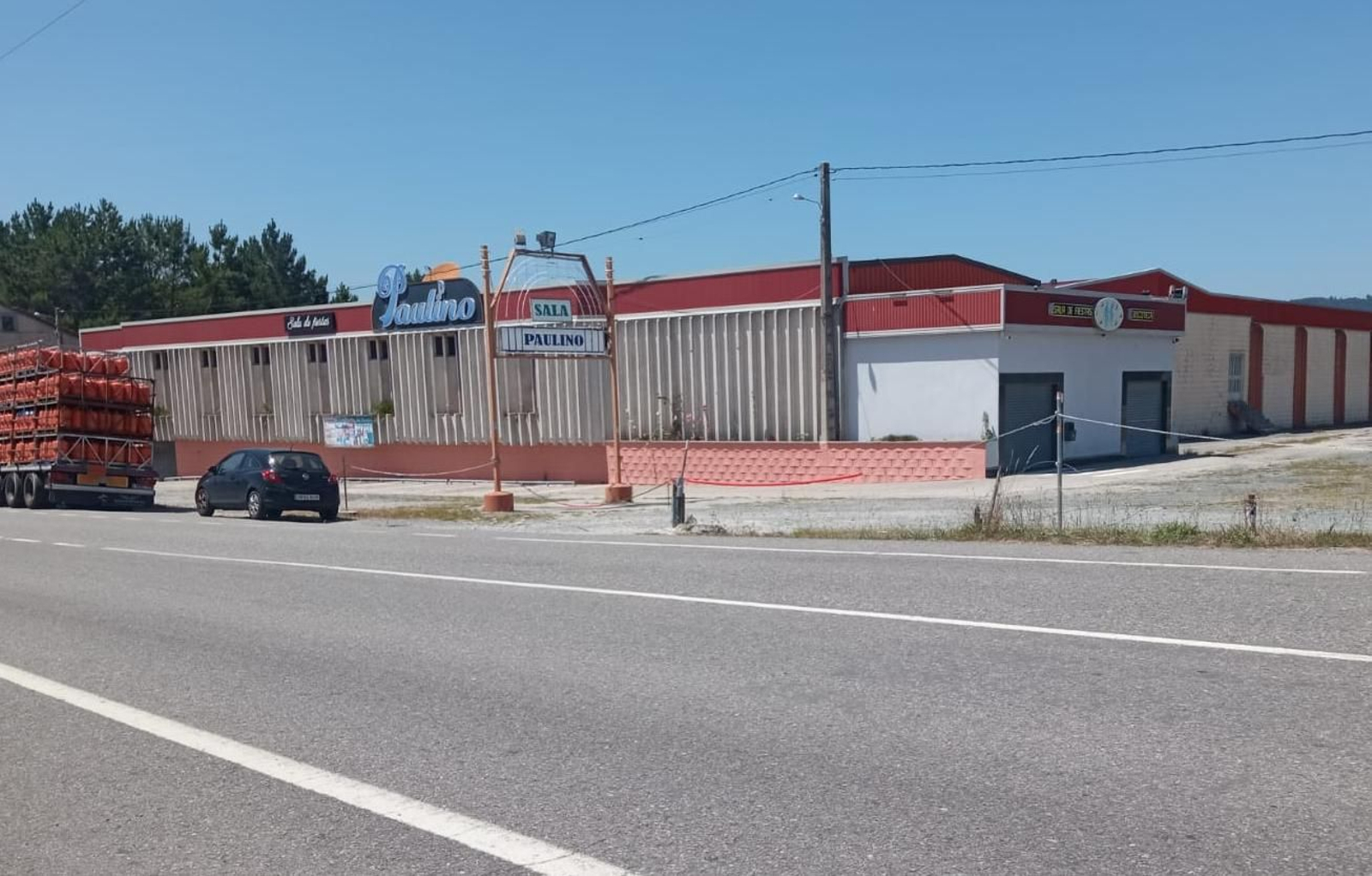 El local donde ocurrió el suceso.