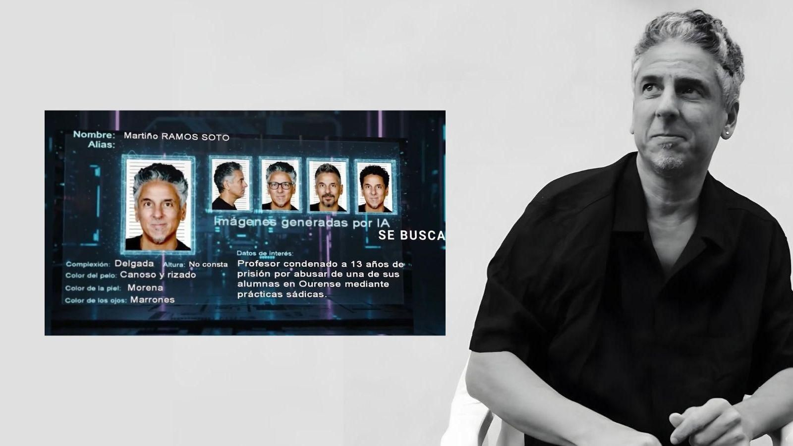 Martiño Ramos, el profesor condenado por violar a una menor en Ourense.