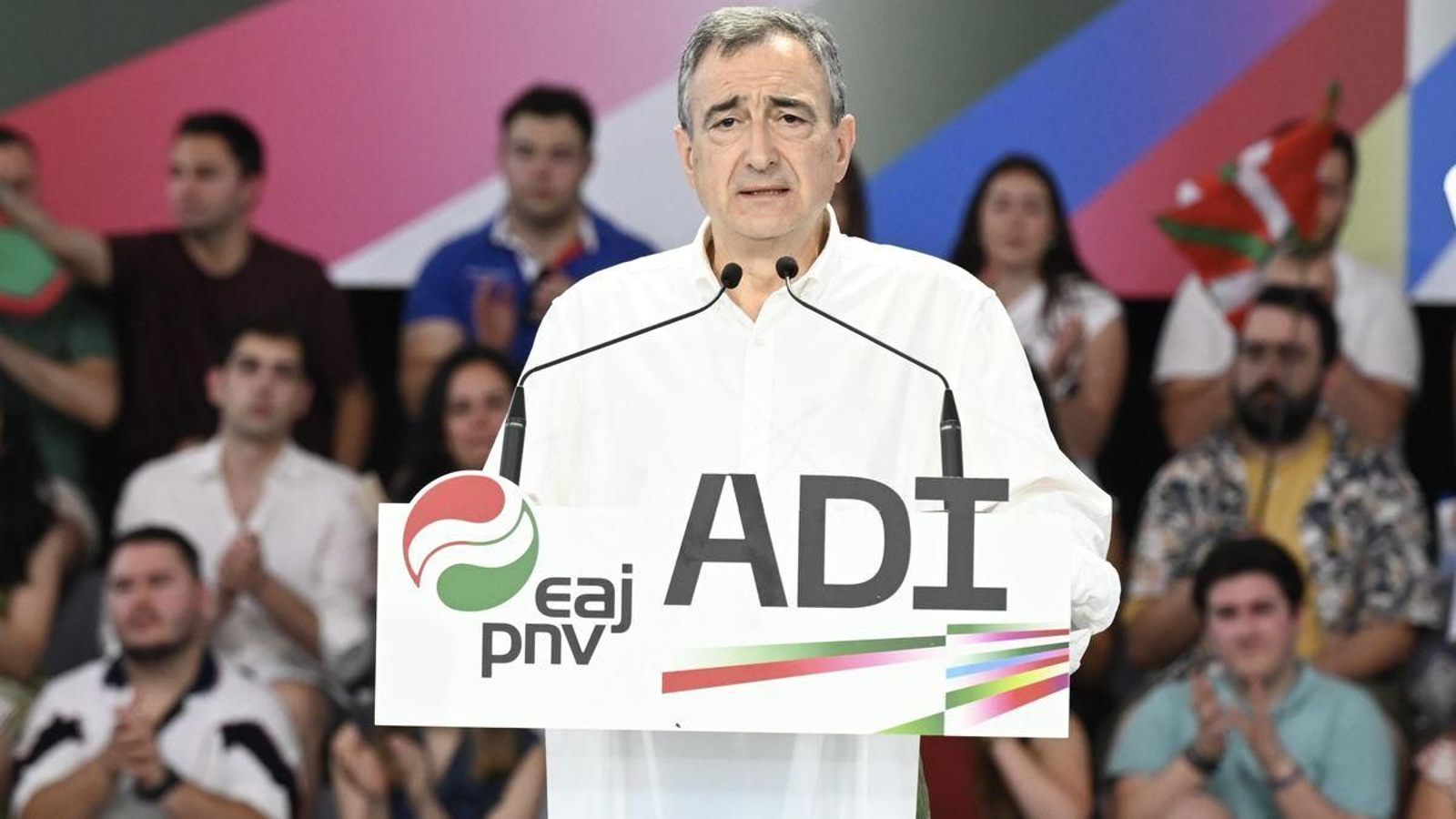 El presidente del PNV, Aitor Esteban.