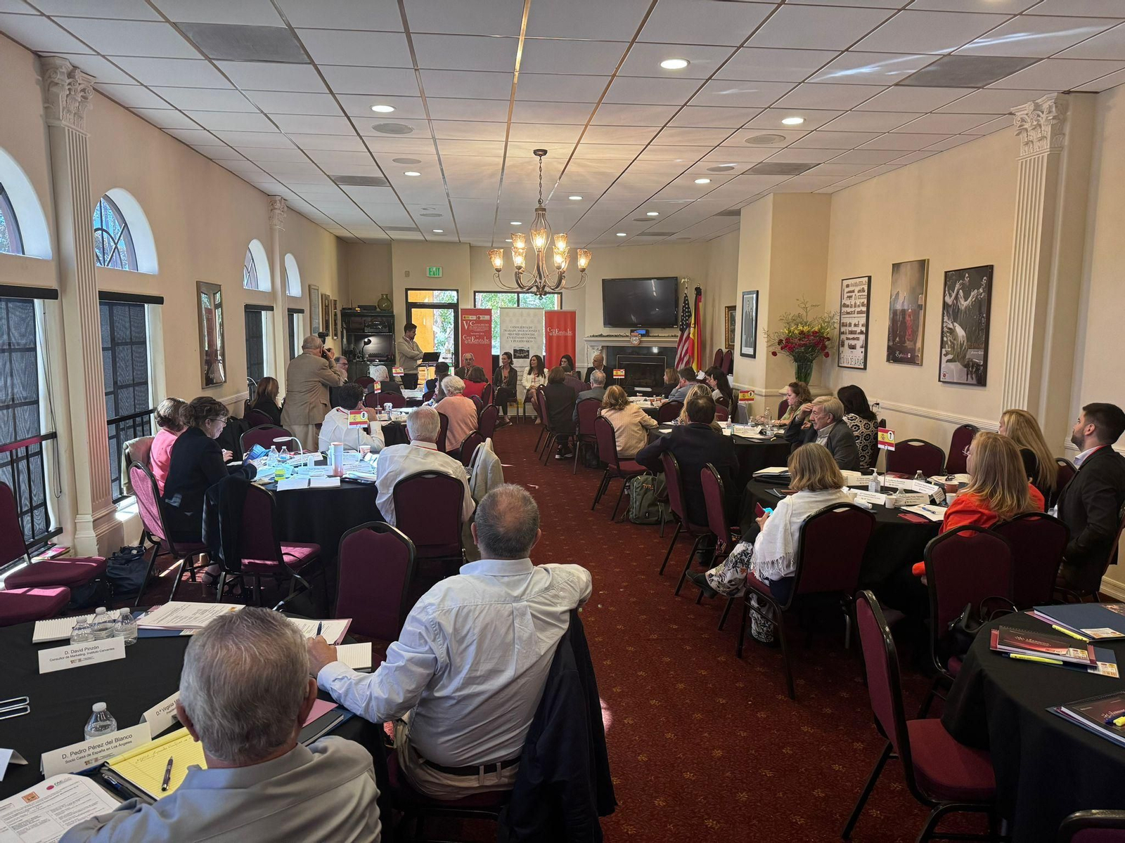 La Casa de España en Los Ángeles acoge el V Congreso de Asociaciones y Centros Españoles en EE.UU. y Puerto Rico.
