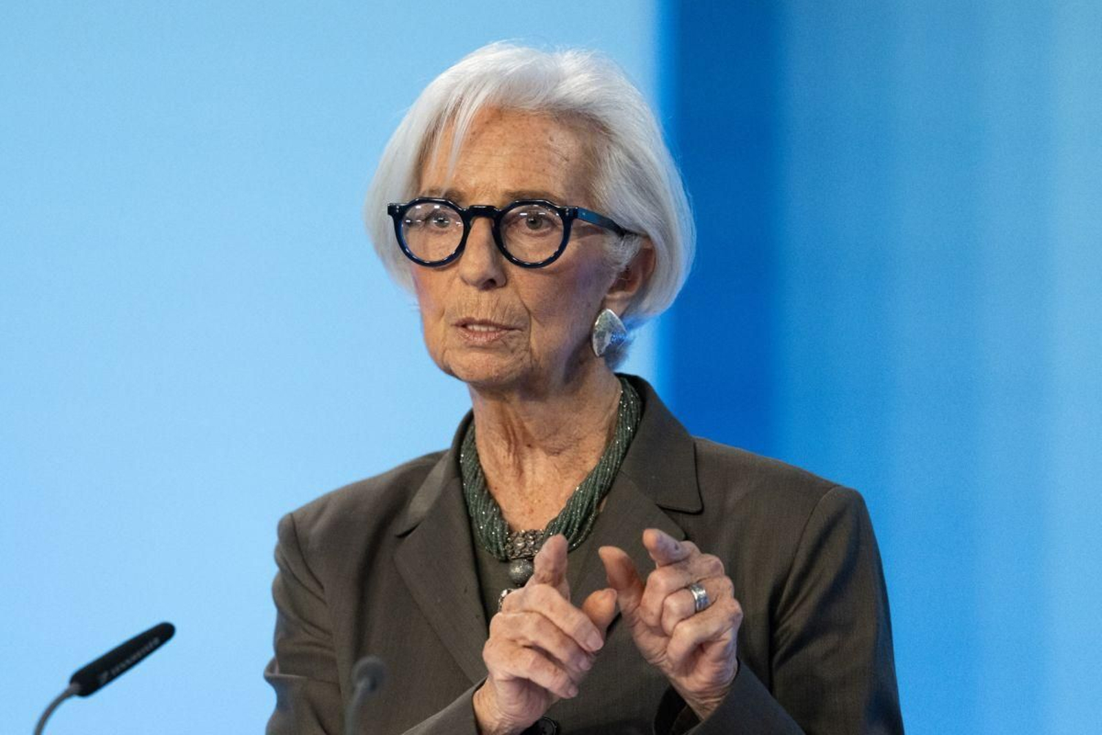 La presidenta del Banco Central Europeo, Christine Lagarde.