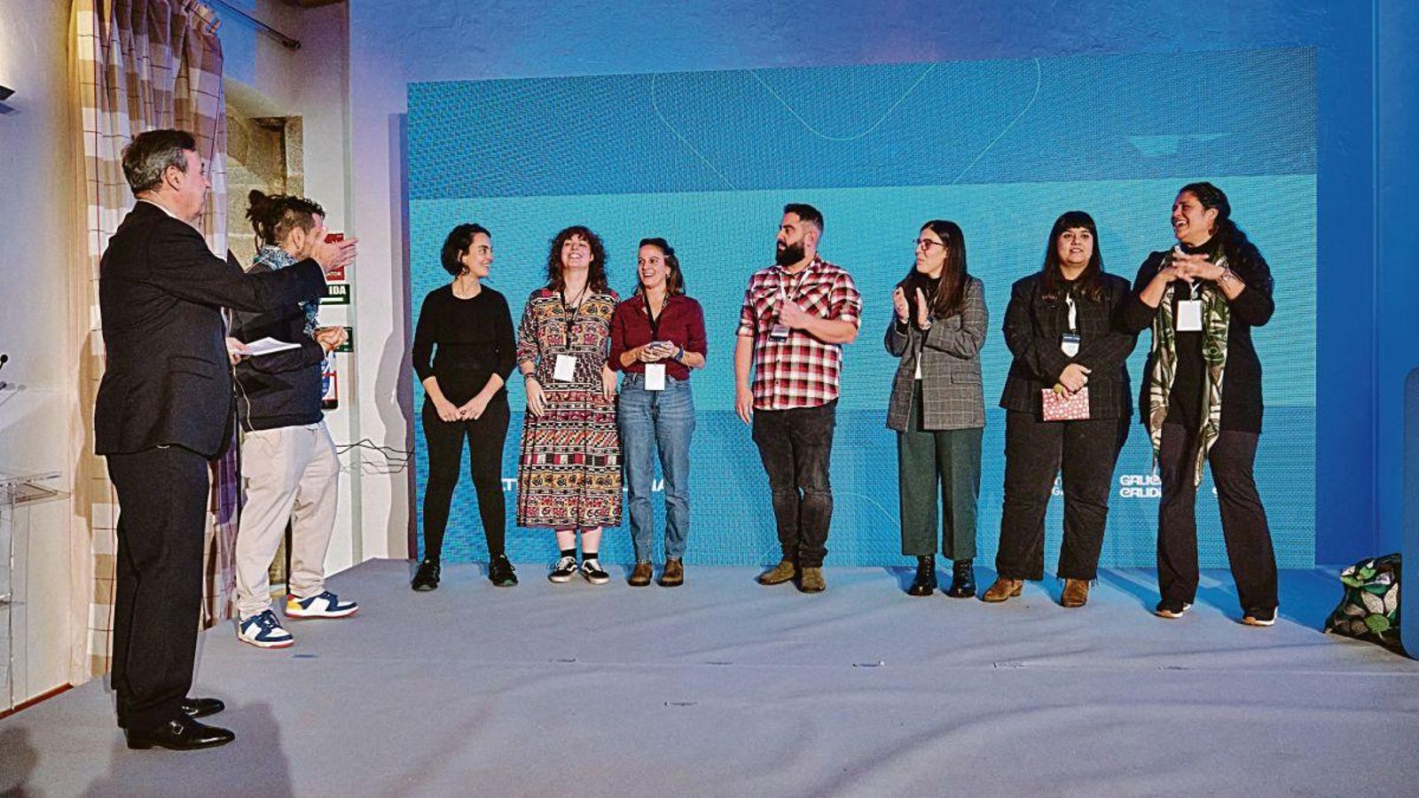 Durante a xornada presentáronse diferentes proxectos relacionados co emprendemento no rural.