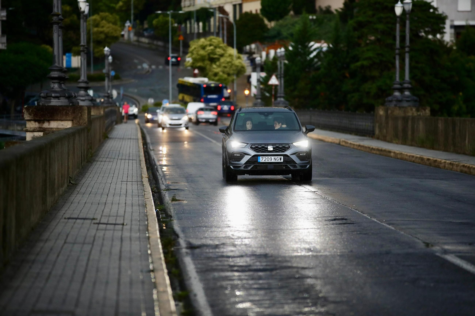 Galería | La ola de calor se despidió con intensas tormentas en Ourense, en fotos