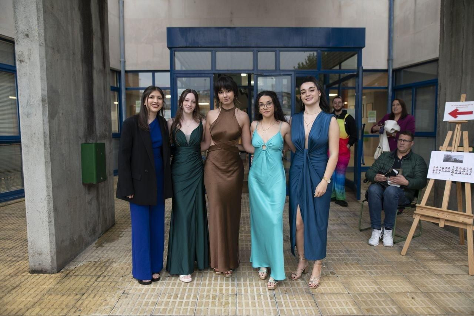 Paula, Claudia, Estela, Sara y Elena