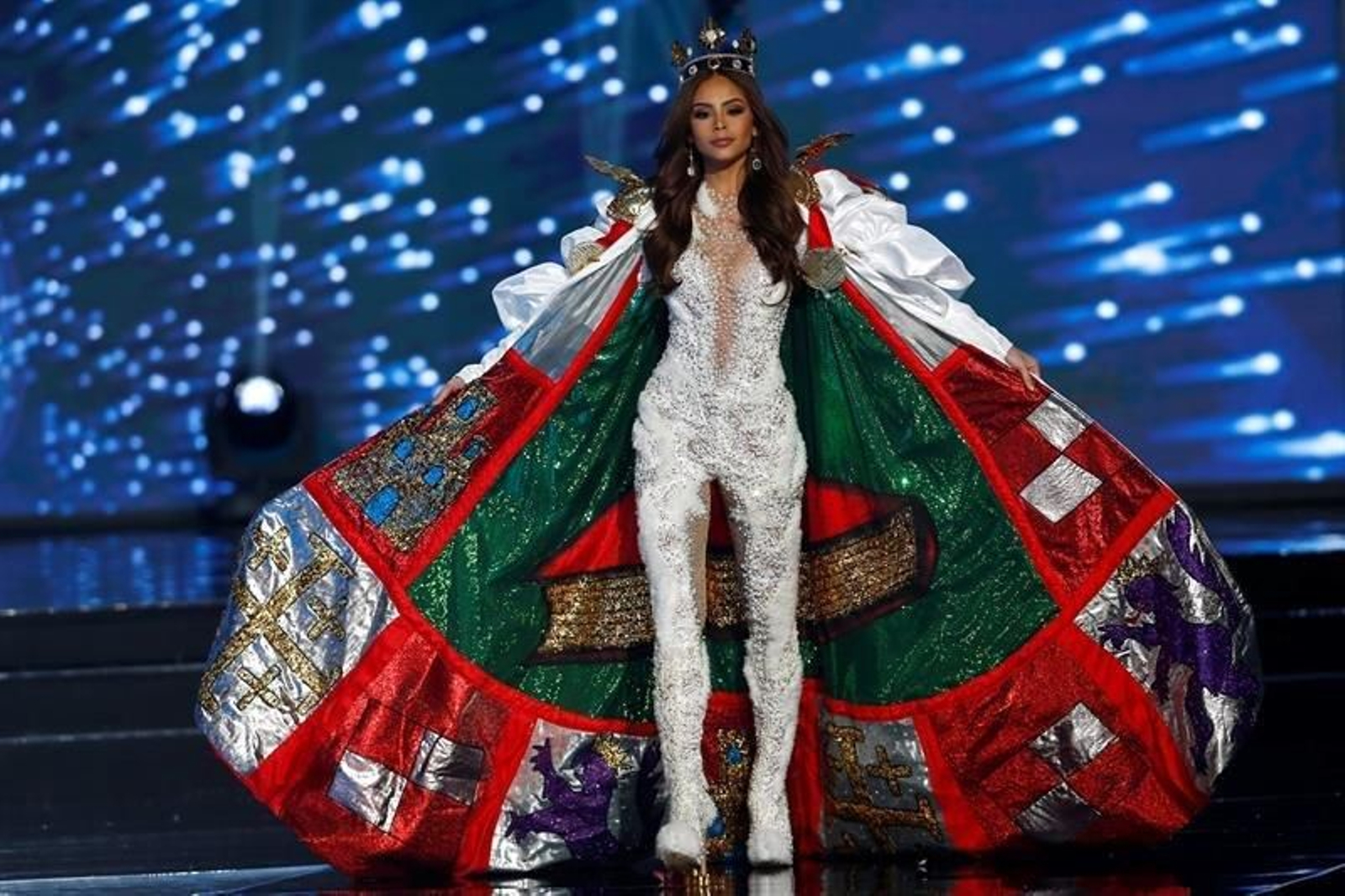 La candidata puertorriqueña a Miss Universo, Brenda Azaria Jiménez