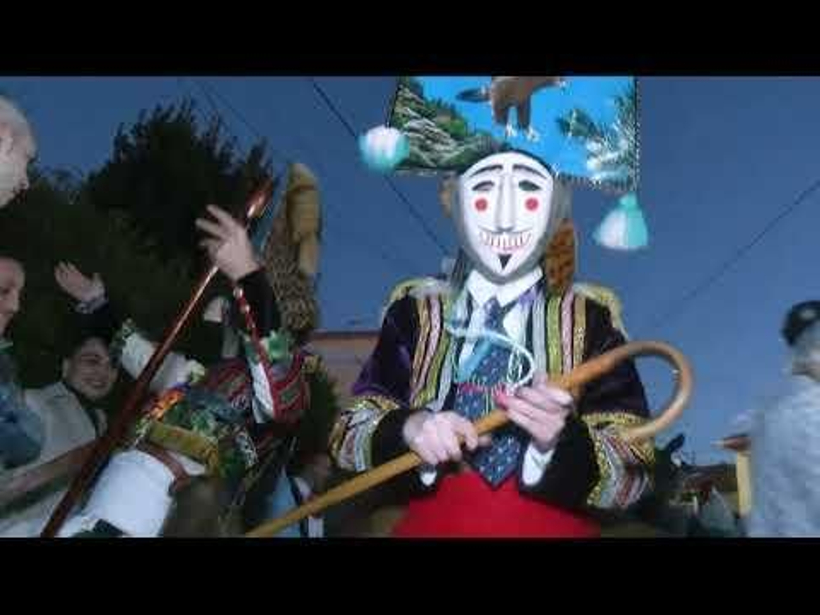 Entroido 2024. Fiadeiro de Carguizoi cos felos de Maceda 05.02.24