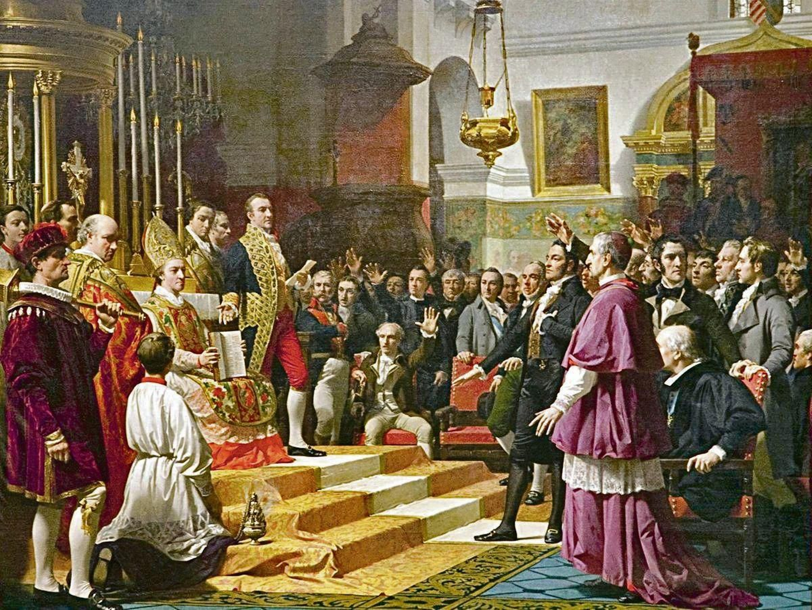 Se crea el primer reglamento de las Cortes de Cádiz