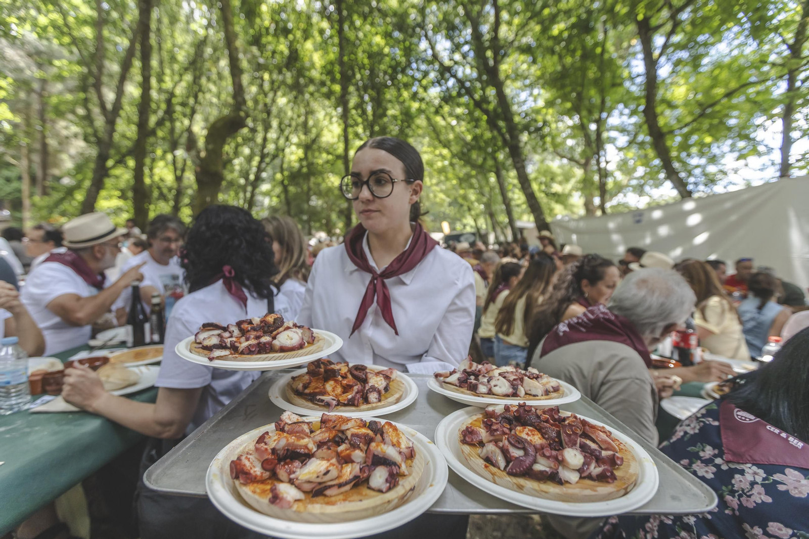 Galería | O Carballiño vuelve a disfrutar un año más de la Festa do Pulpo