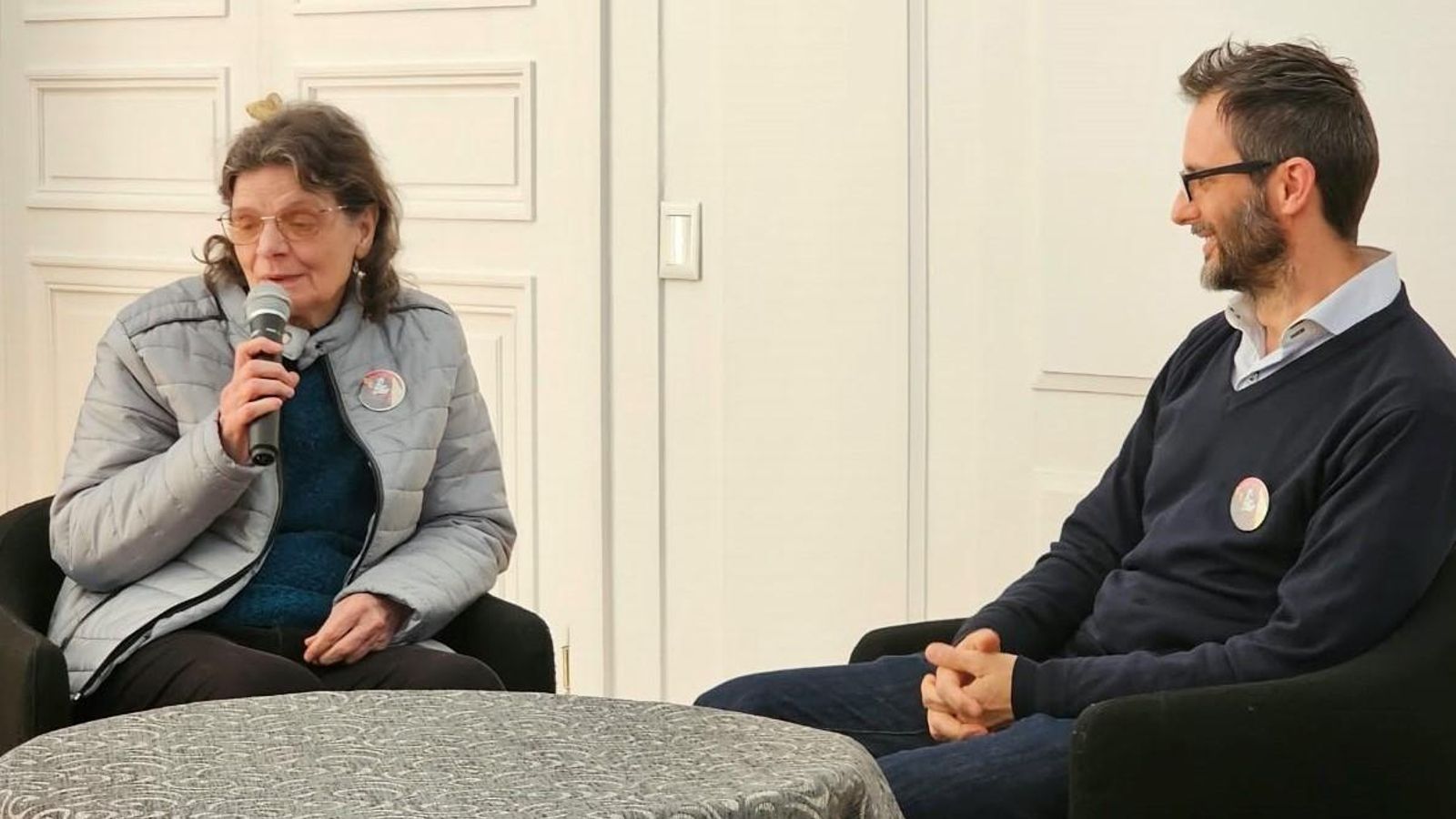 Durante la jornada se escucharon algunos testimonios
