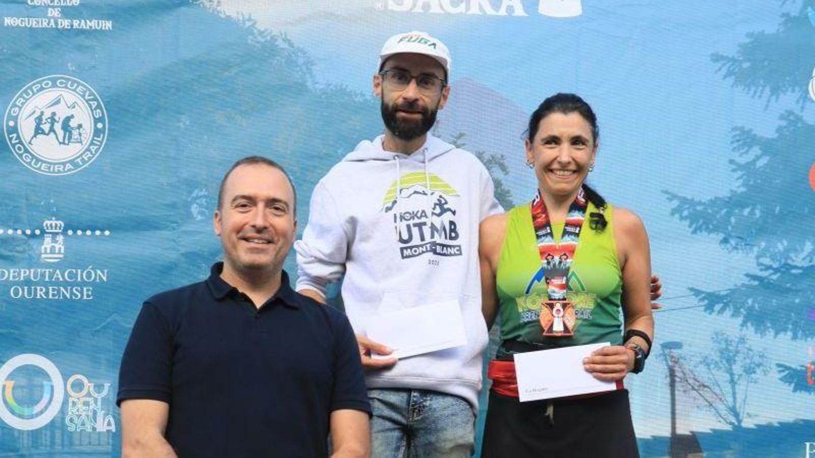 Xenxo Laso y María del Pilar González fueron los mejores ourensanos, premio patrocinado por La Región,   que fue el medio oficial de la competición, y entregado por Lalo Gómez Rosales durante la entrega de trofeos.