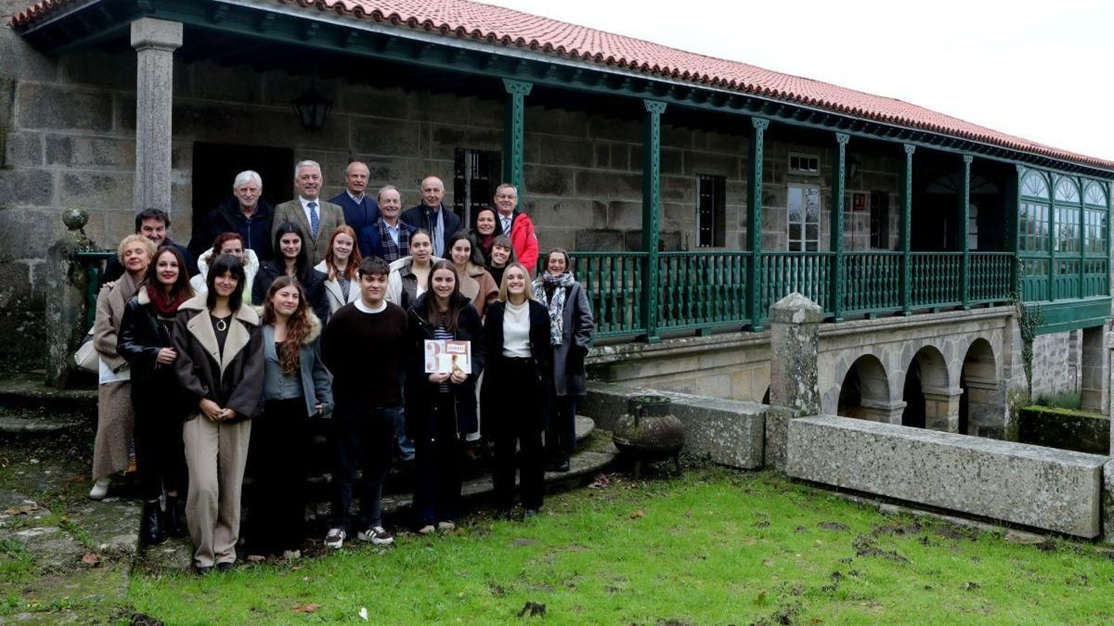 Galardoados da 3ª edición do Premio de Oratoria en Formato Podcast “Ramón Otero Pedrayo”.