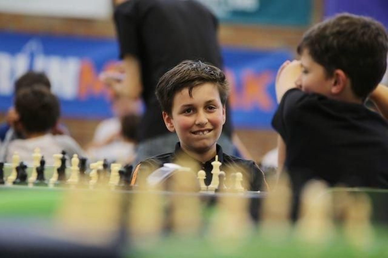 MARISTAS. OURENSE. 02/06/2018. Copa Galicia escolar de Ajedrez en Maristas Ourense. FOTO: IVÁN DACAL