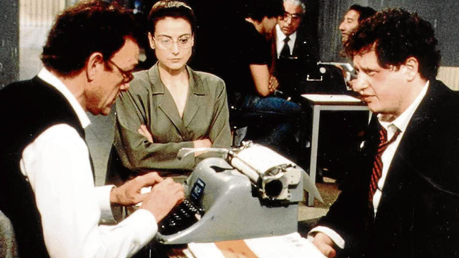 Un joven Juan Echanove en “Turno de oficio”.