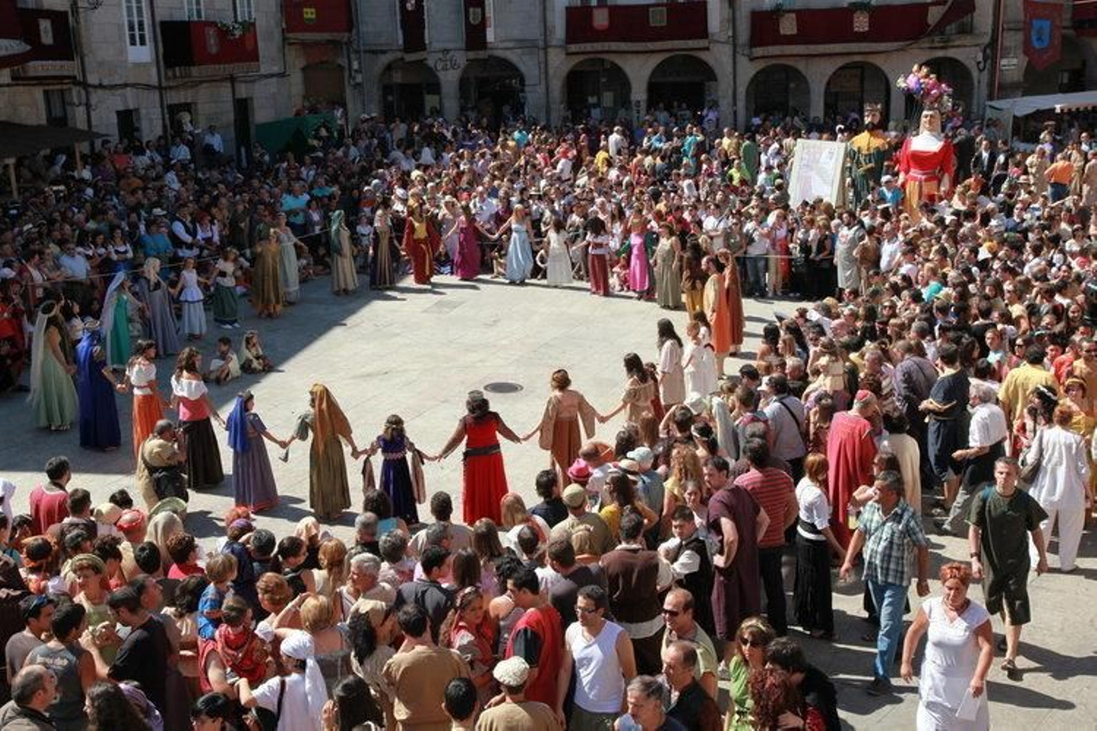 Imagen de archivo de una de las fiestas con más tradición en la provincia de Ourense.