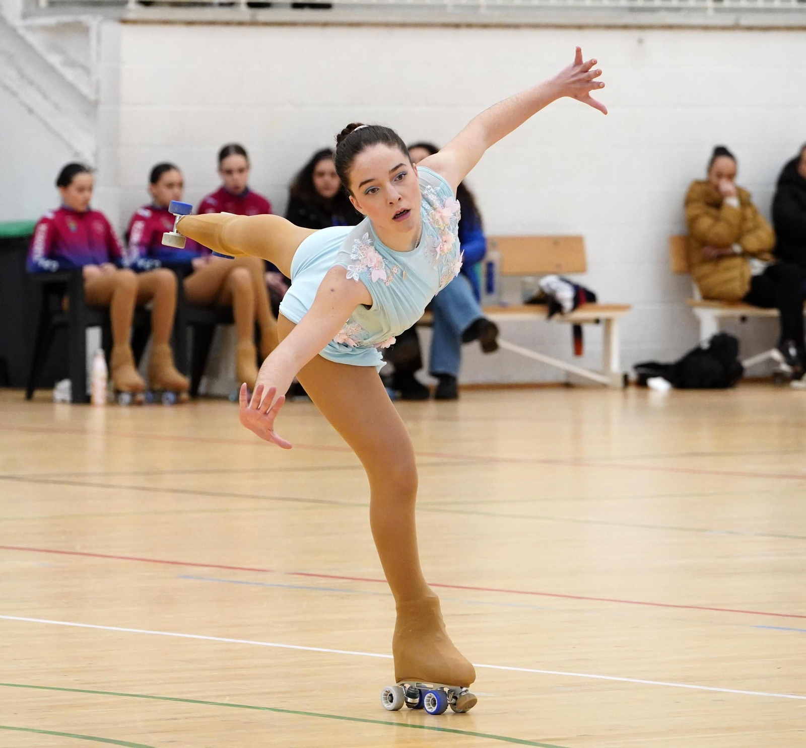 Galería | El patinaje gallego se exhibe en Redondela