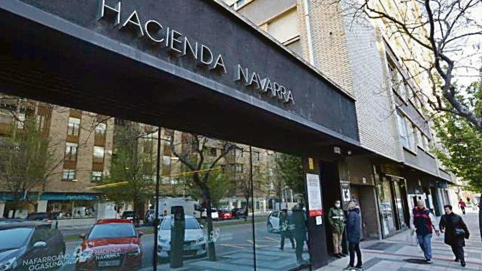 Edificio de la Hacienda Foral de Navarra.