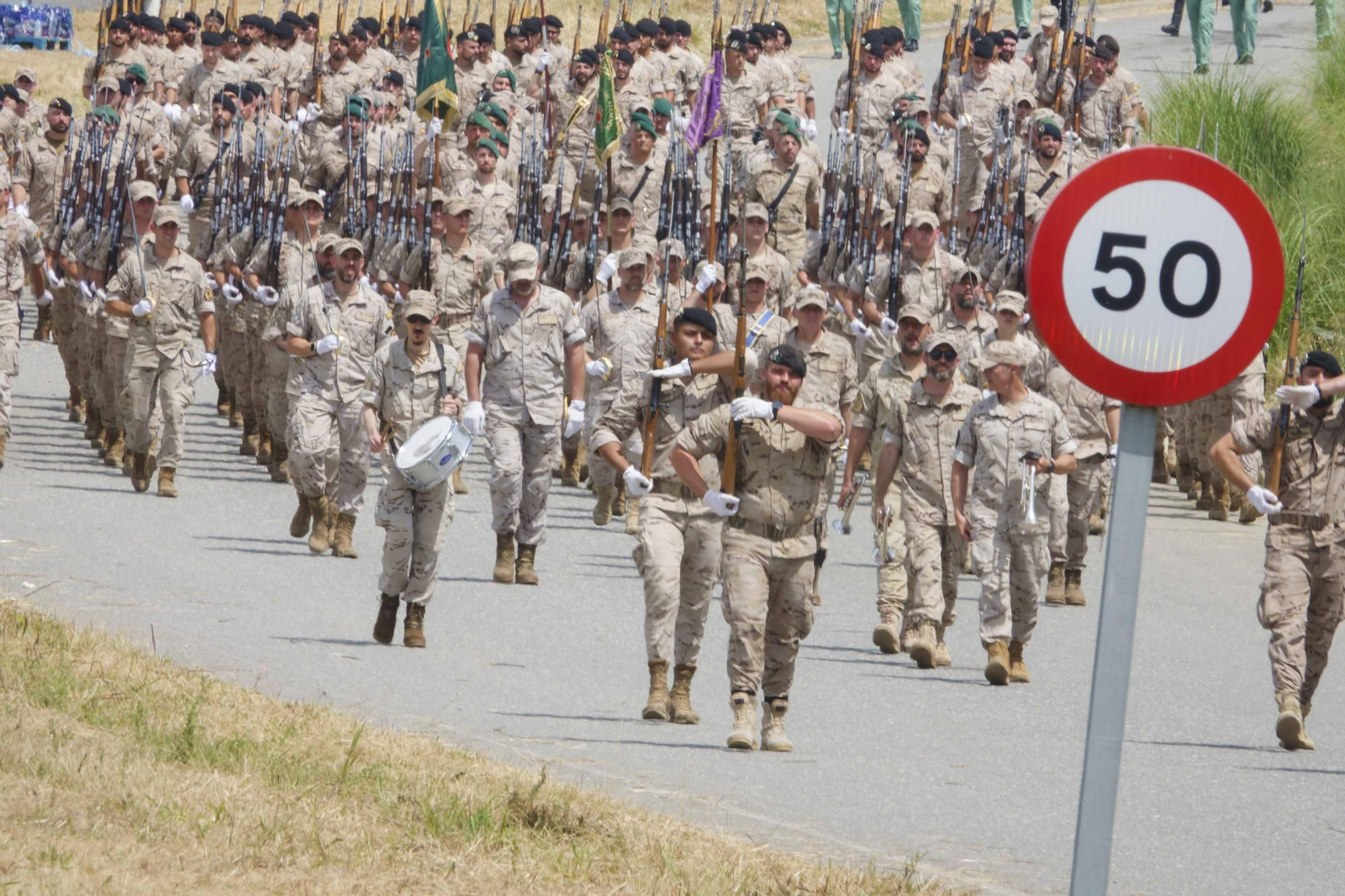Galería | Ensayos para el acto central del Día de las Fuerzas Armadas en Vigo