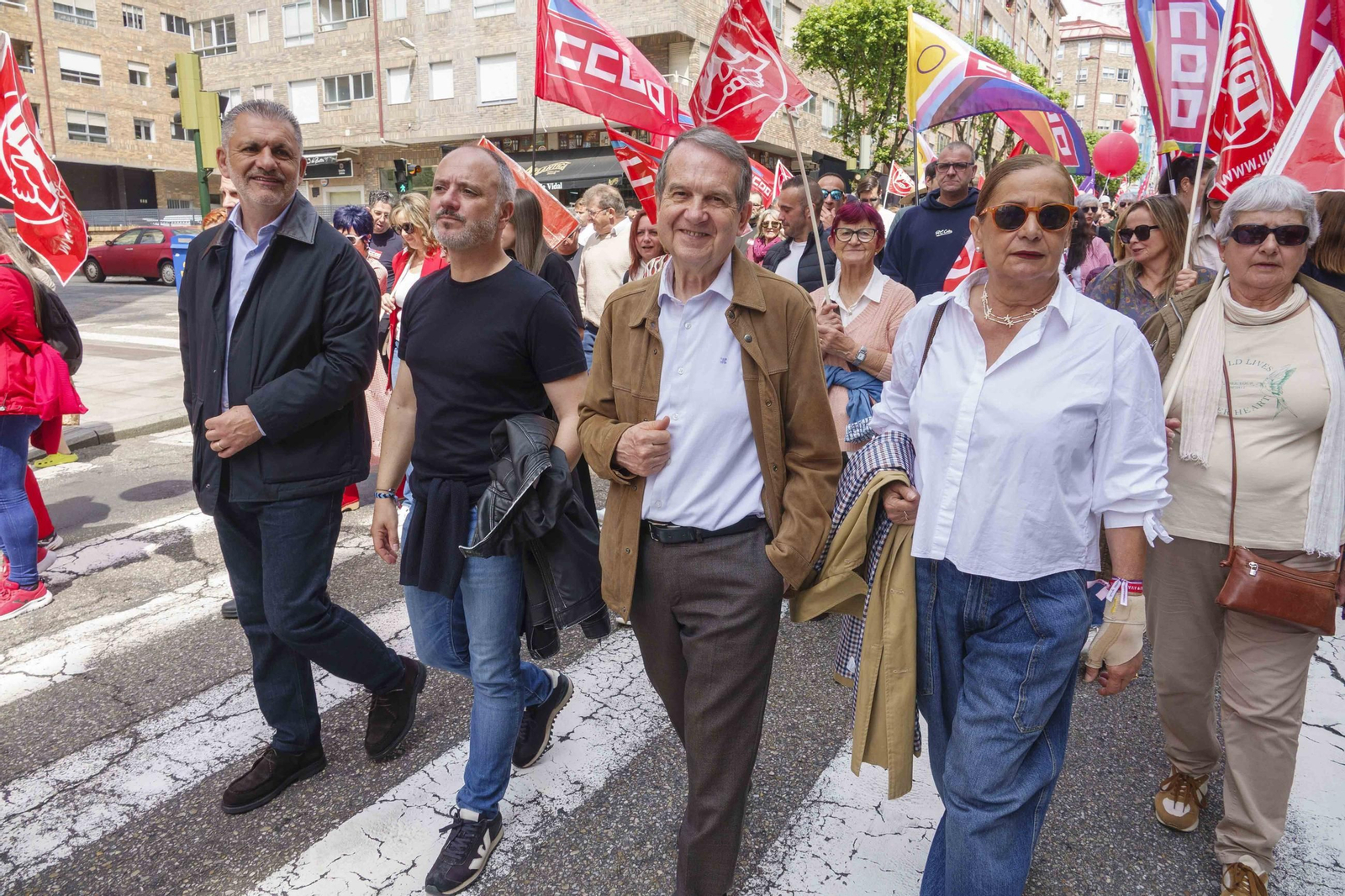 Galería | Jornada de reivindicaciones por el Día del Trabajador en Vigo