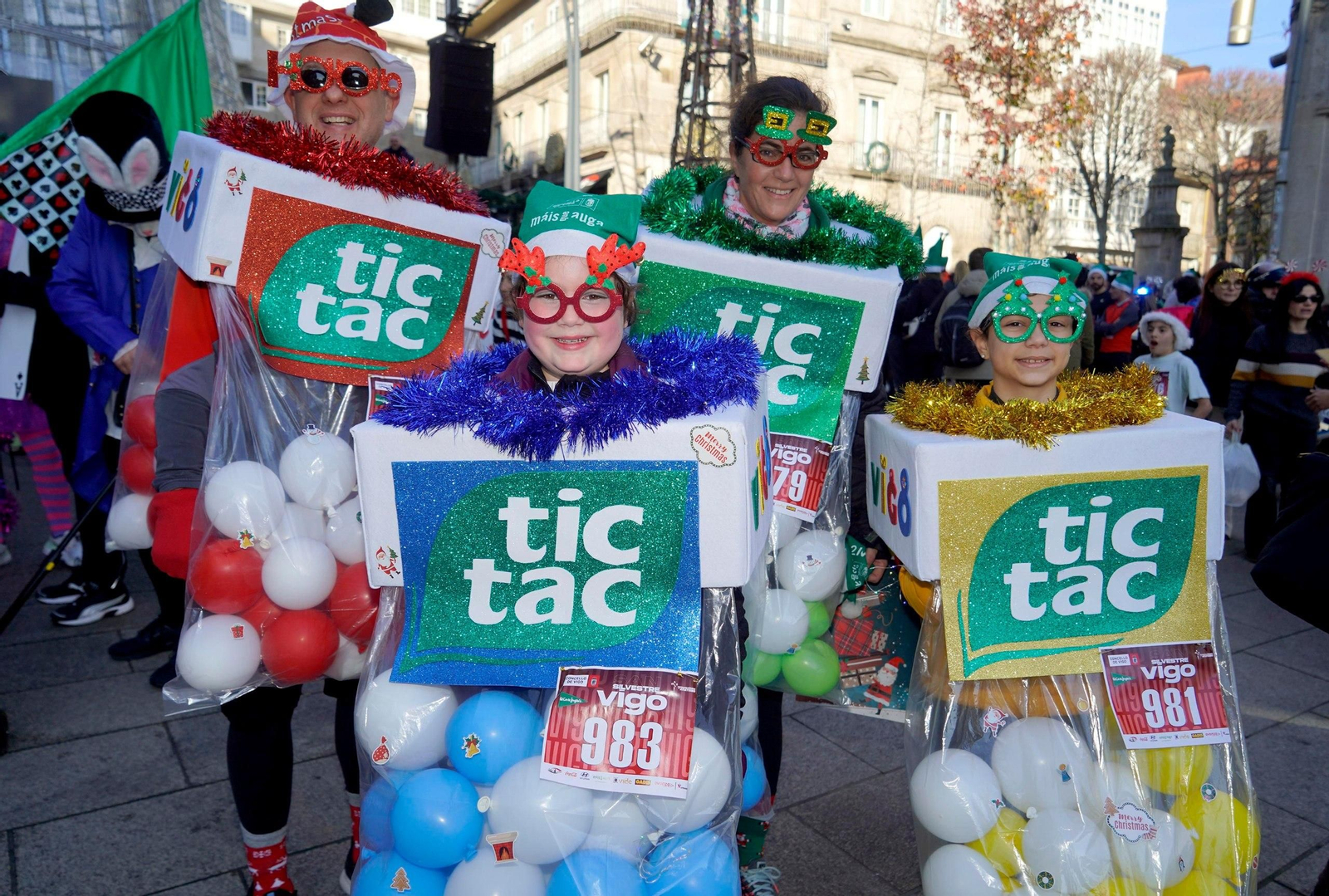 Galería | Disfraces y atletismo en la San Silvestre de Vigo 2025