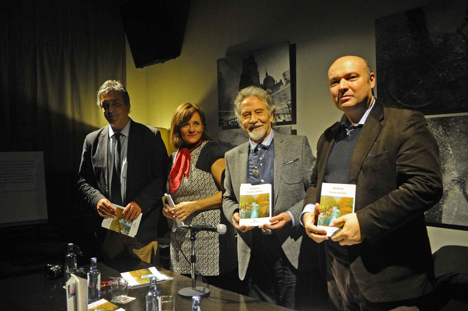 Pedro Puy, Susana Vidal, Alfredo Puy y Basilio Rodríguez