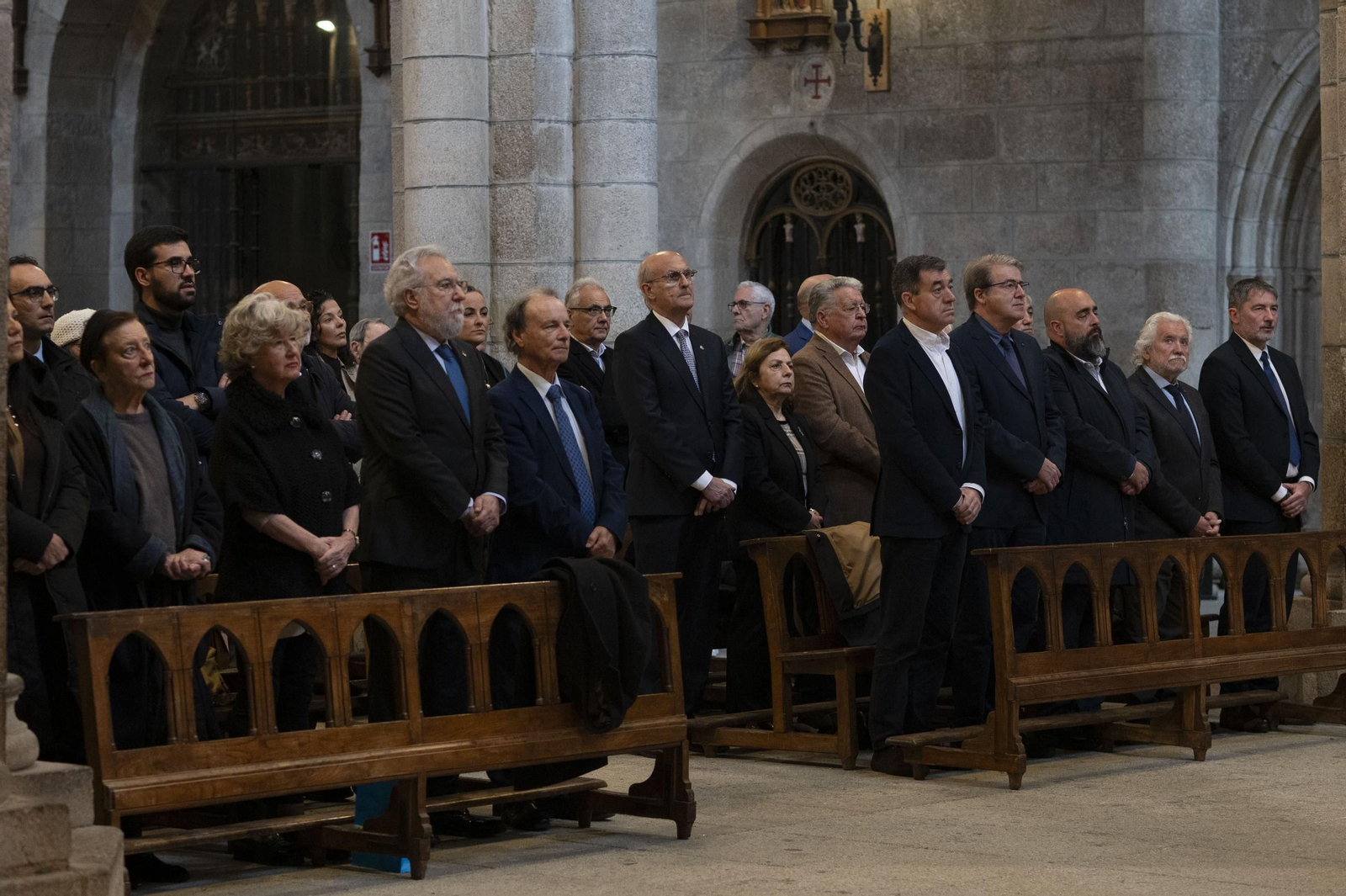 Galería | Misa del 50 aniversario del fallecimiento de Otero Pedrayo, en imágenes