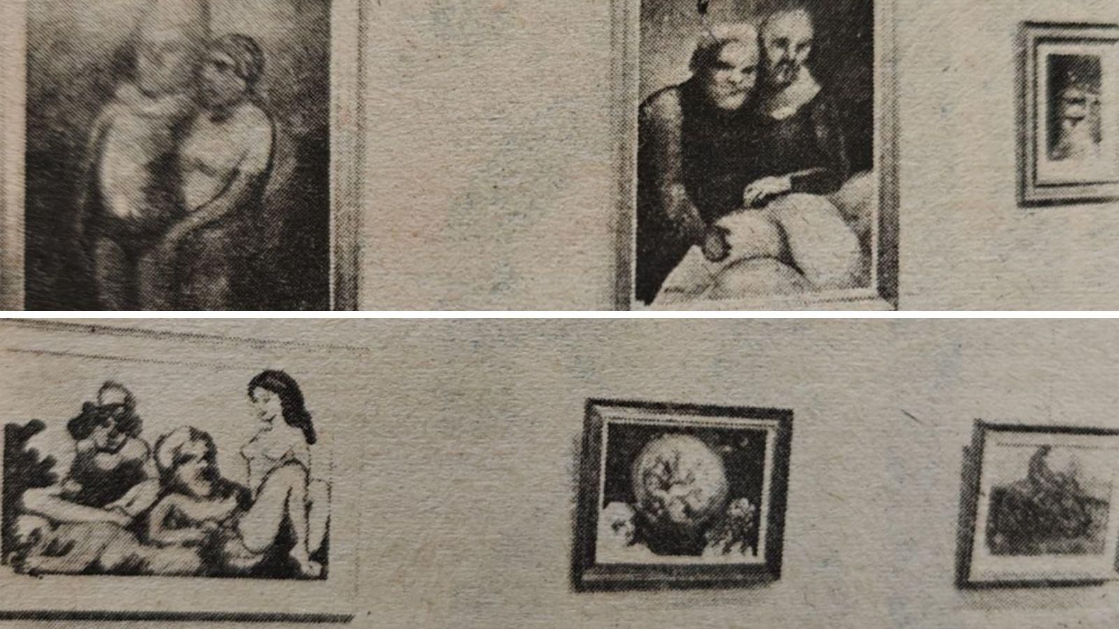 Cuadros de Agustín Pérez Bellas en la Galería Souto.