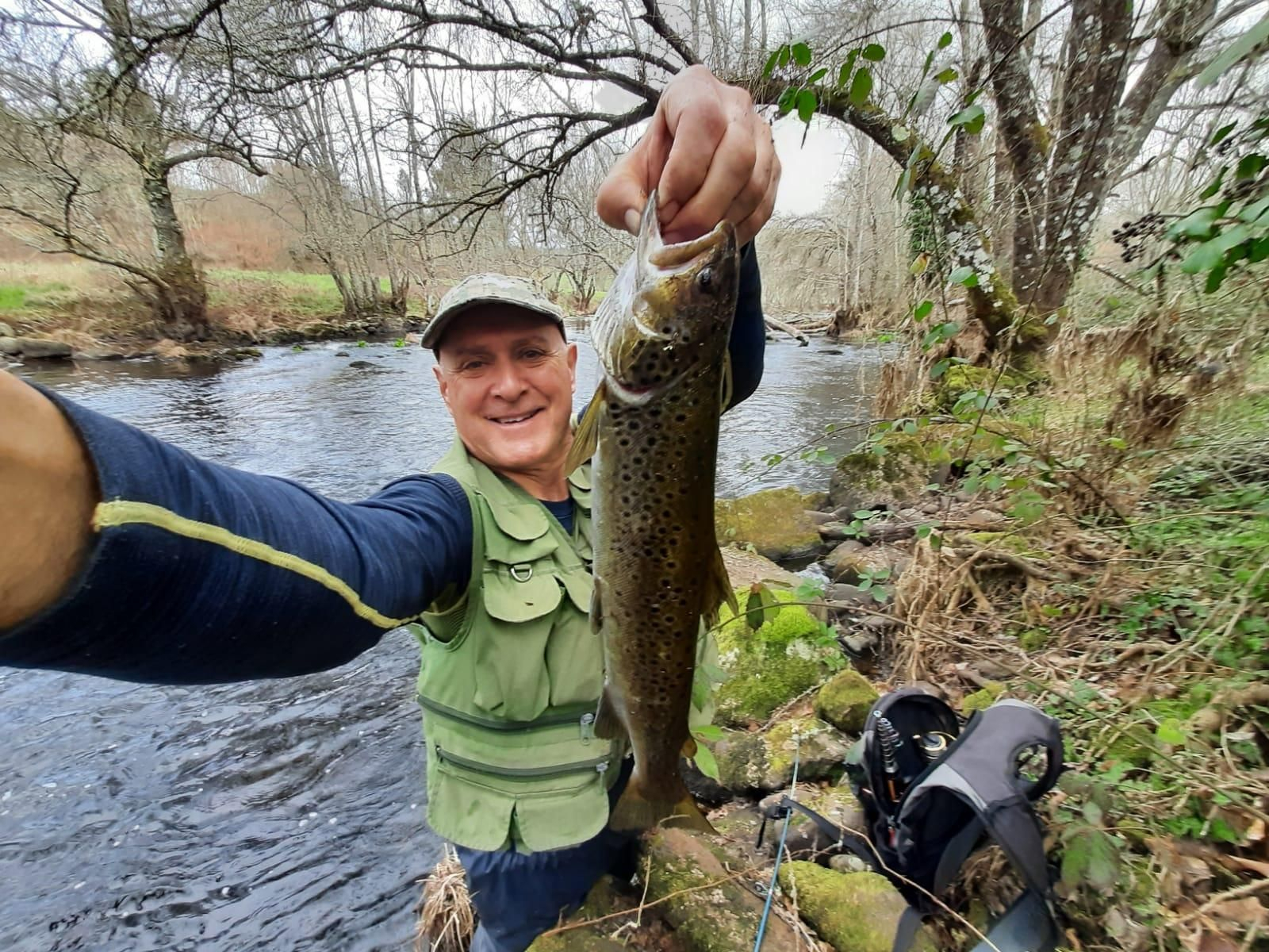 La captura de este domingo de Toño Monteiro, de 1,5 kilos.