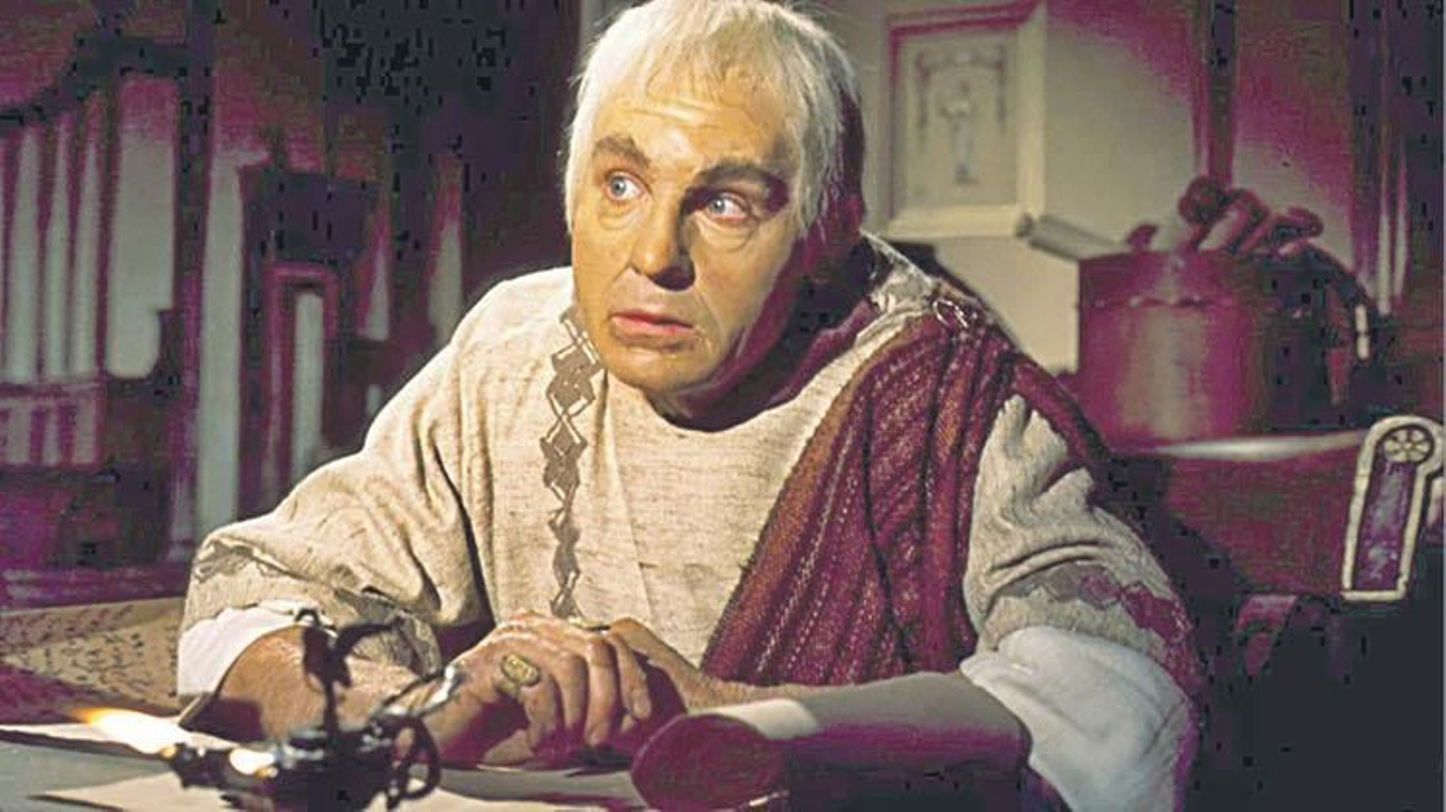 Derek Jacobi, protagonista de “Yo, Claudio”.