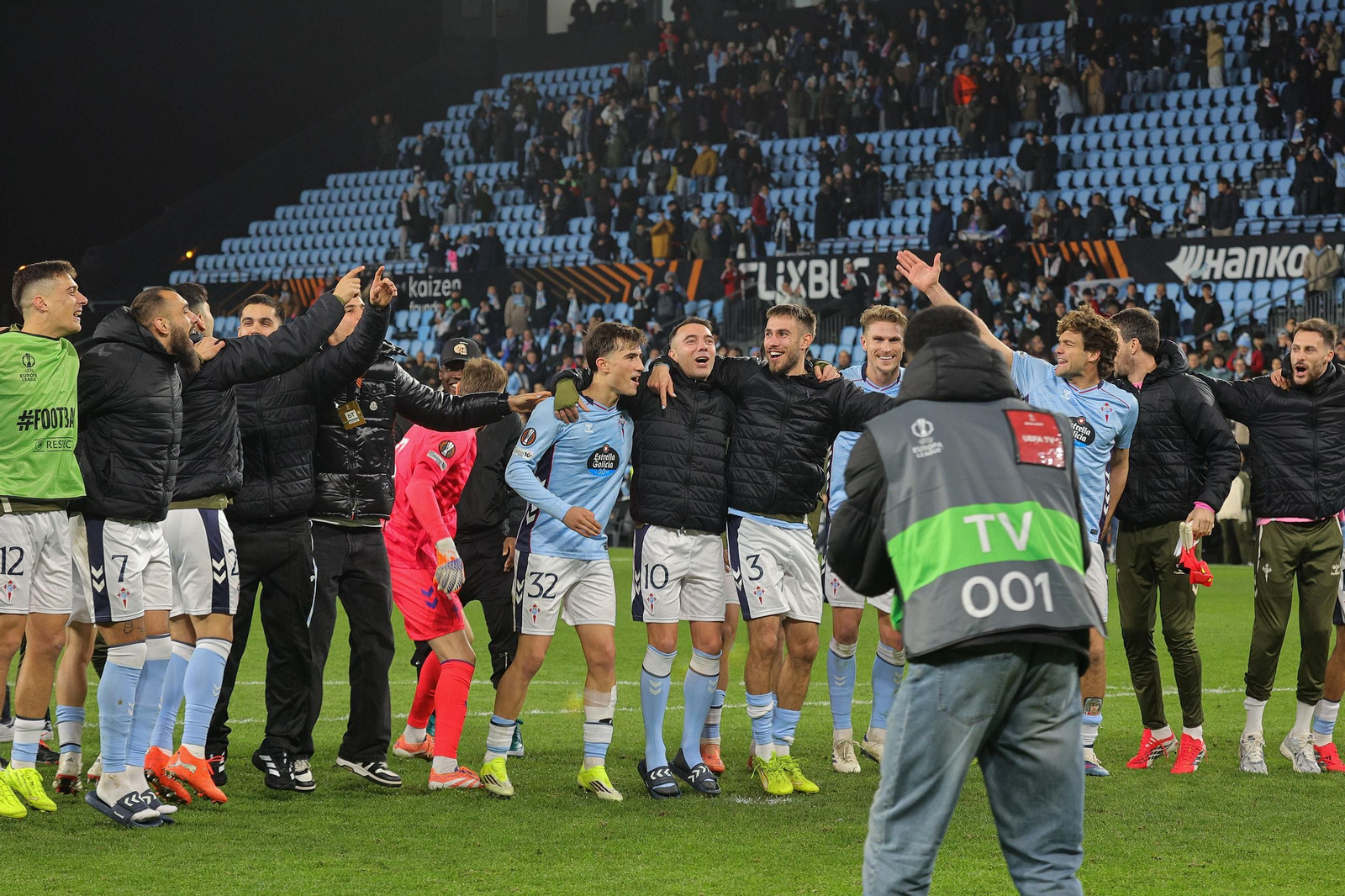 Galería | El Celta recibe al Lille en Balaídos