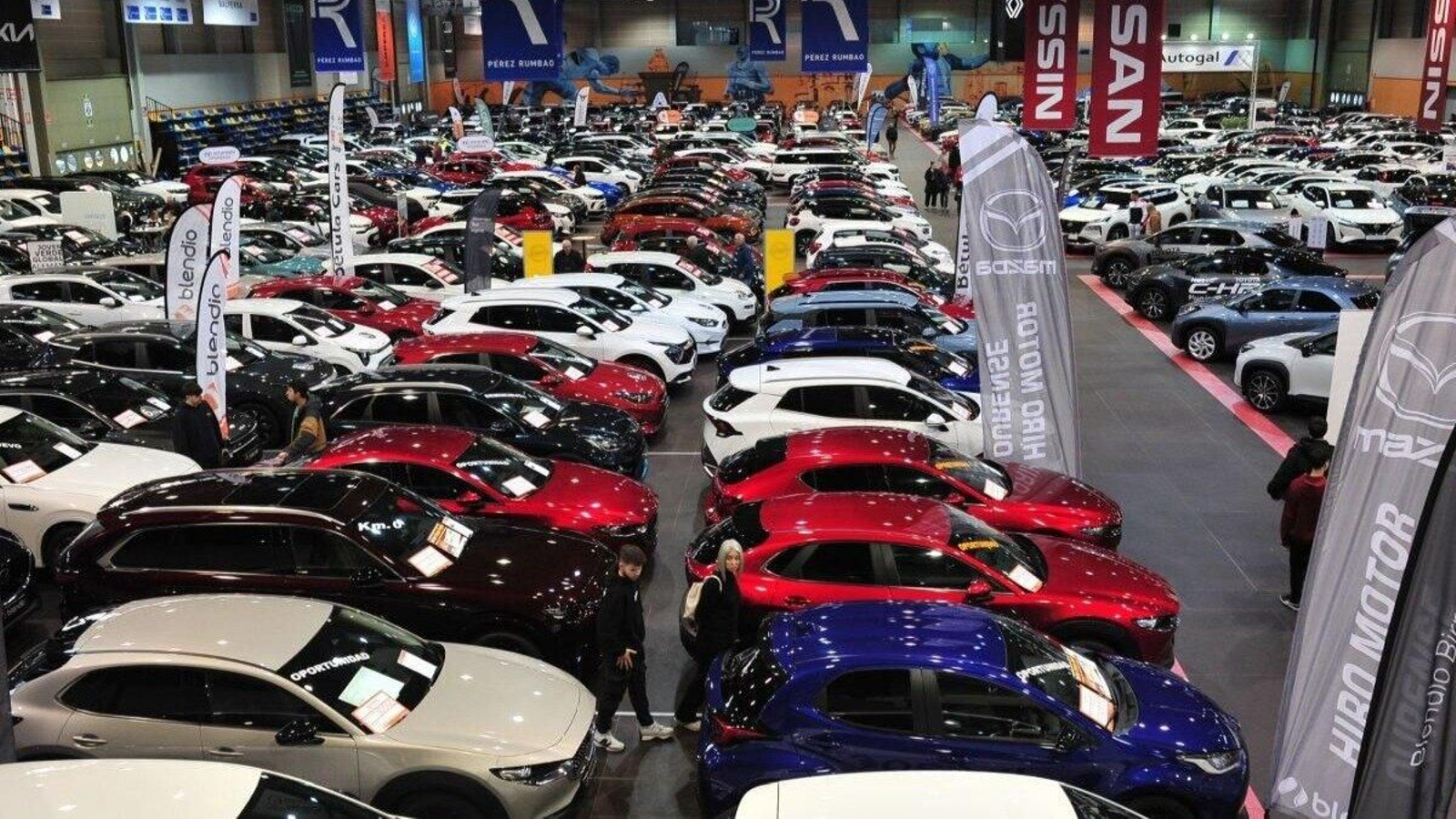 Salón del coche de ocasión en noviembre, en Expourense.