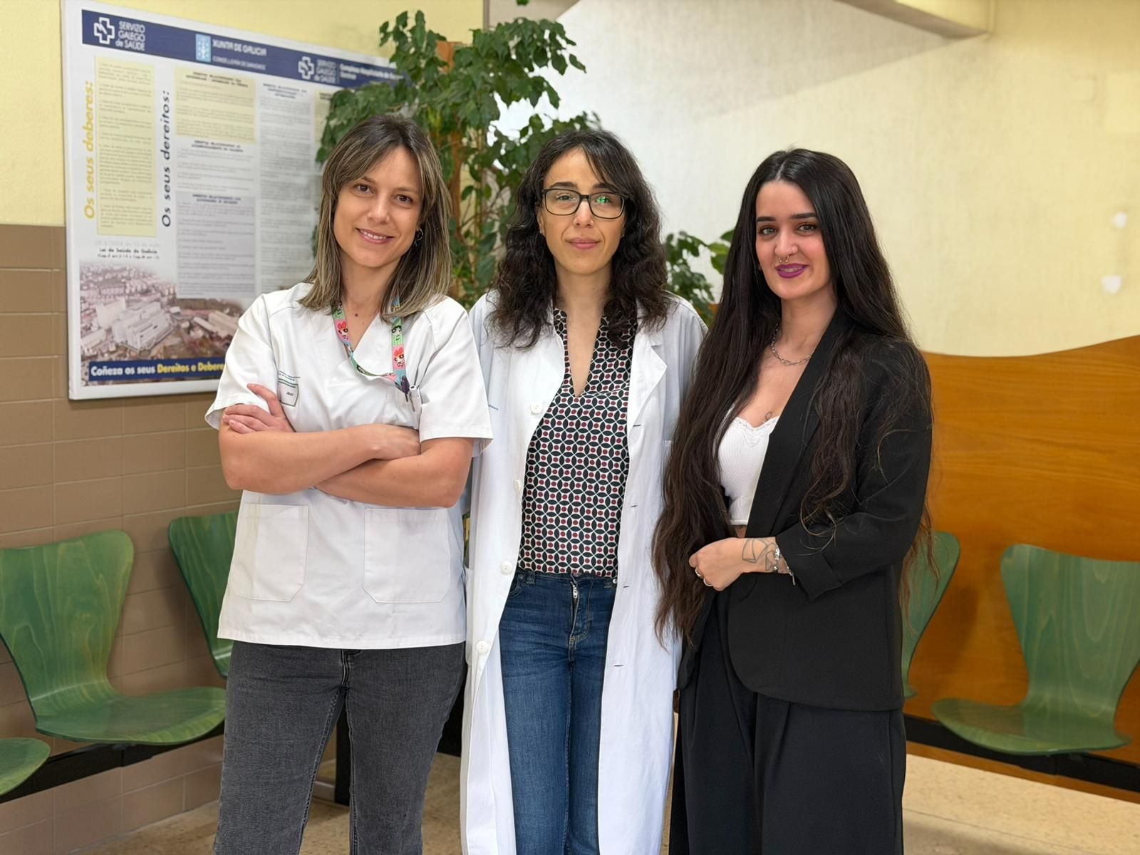 Equipo de la Unidad de Tuberculosis del CHUO