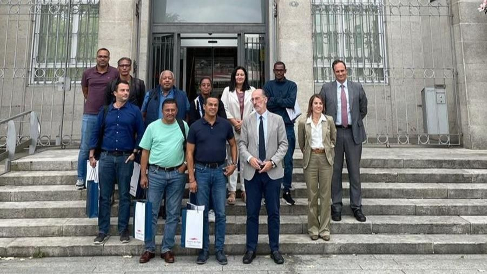 Cabo Verde visita el Puerto de Vigo