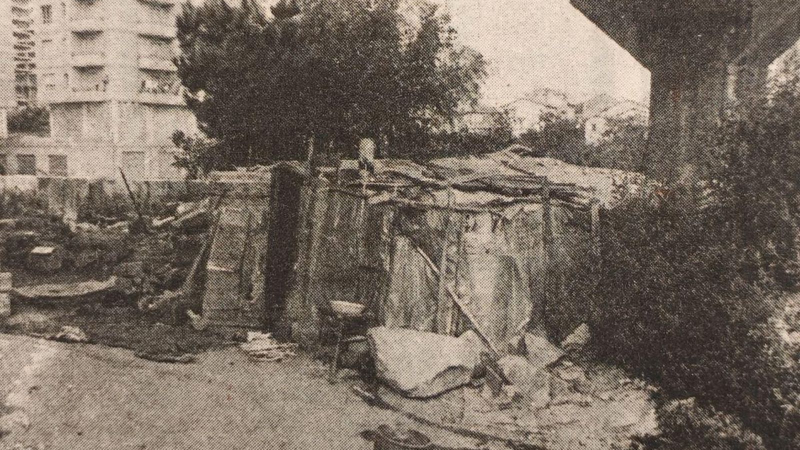 Asentamientos de gitanos en la zona sur de Orense.