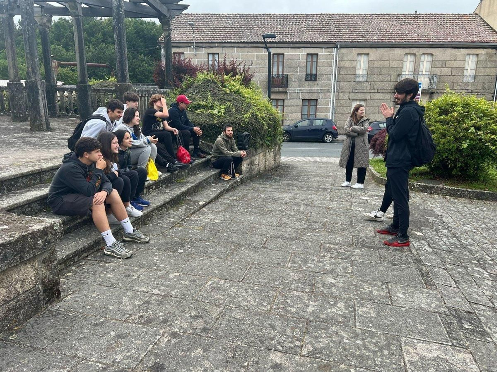 Jornada lúdica en la Ribeira Sacra de los colegios San Salvador de Arnoia y Concepción Arenal de Ourense.