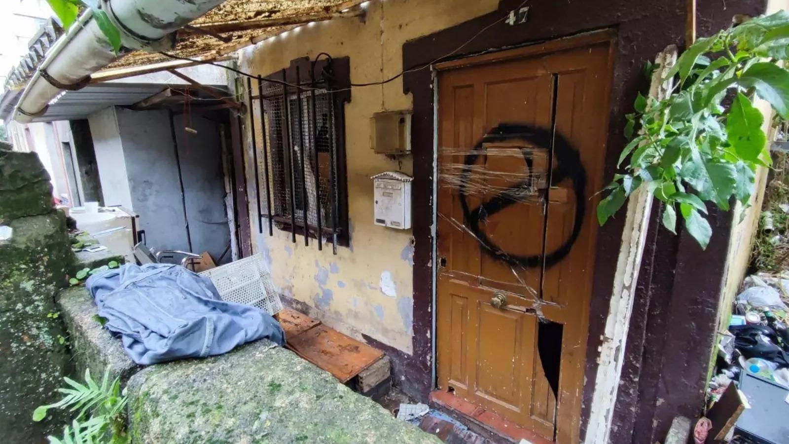 Imagen de archivo de una casa ocupada ilegamente en Vigo.