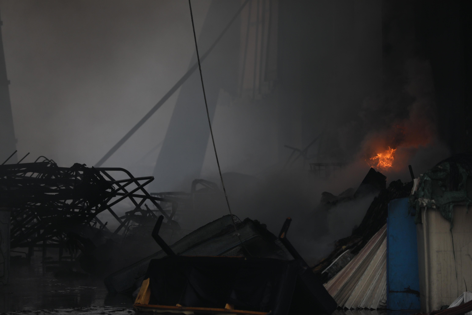 Incendio en Barbadás.